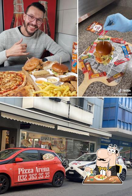 Guarda la foto che mostra la cibo e esterno di Chicken House Biel/Bienne – Poulet frit & burgers