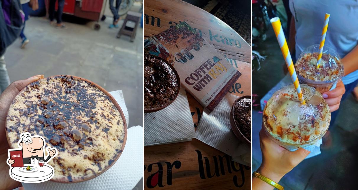 Food at Coffee with Raj