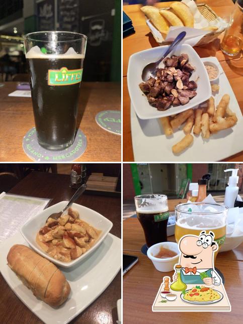 Mousse de chocolate em Liffey Cervejaria