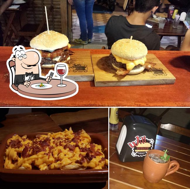 Platos en Will Burger