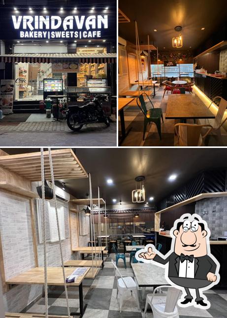 The restaurant's interior and exterior