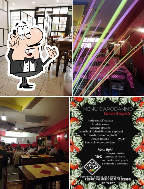 Dai un'occhiata agli interni di Pomodoro e Basilico