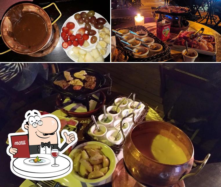 Platos en Café Pinhão