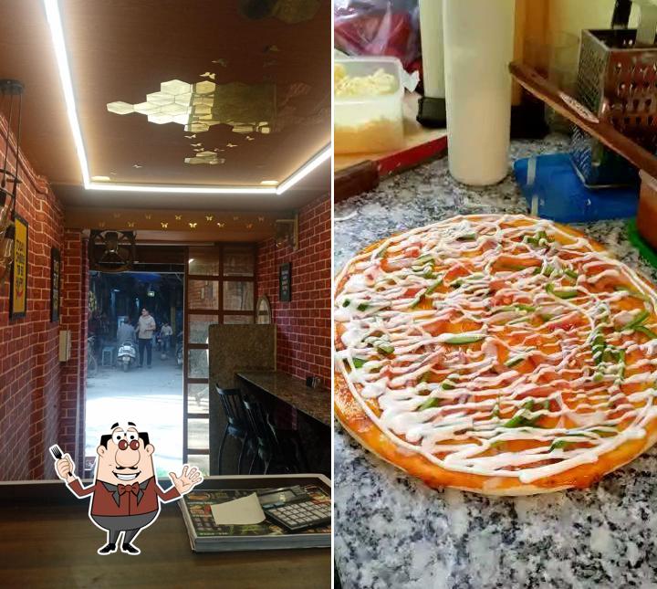 Food at Halal Pizza Time