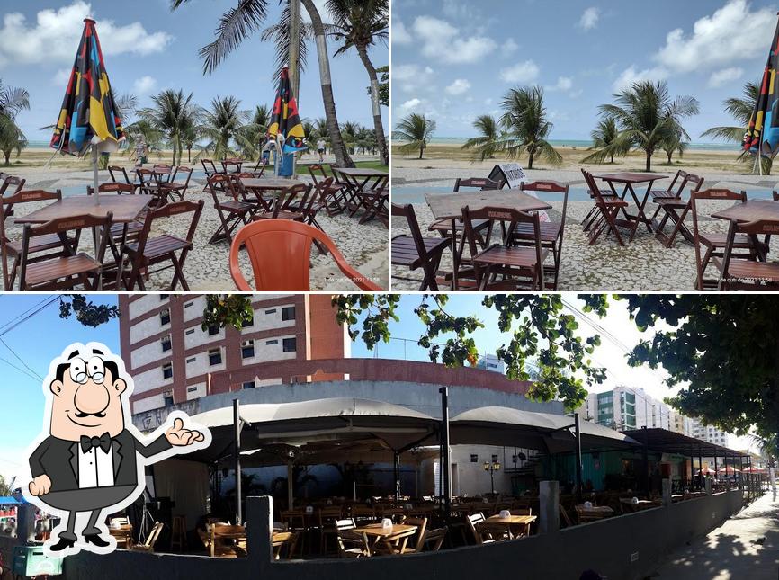 O interior do Meu Bar Candeias