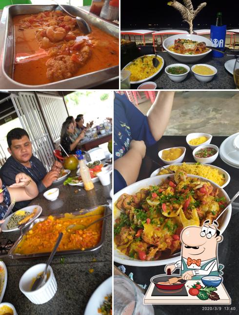 Curry de frango em Porto Seguro Praia Bar e Restaurante