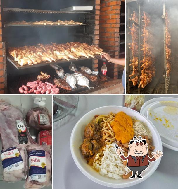 Comida em Kaza Assados - Frango Assado Cuiabá - Carne Assada -