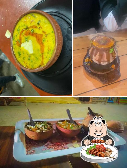 Food at chowka chulha Restaurant- best restaurant in etawah