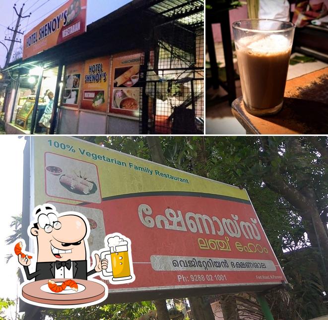 Order a pint of light or dark beer