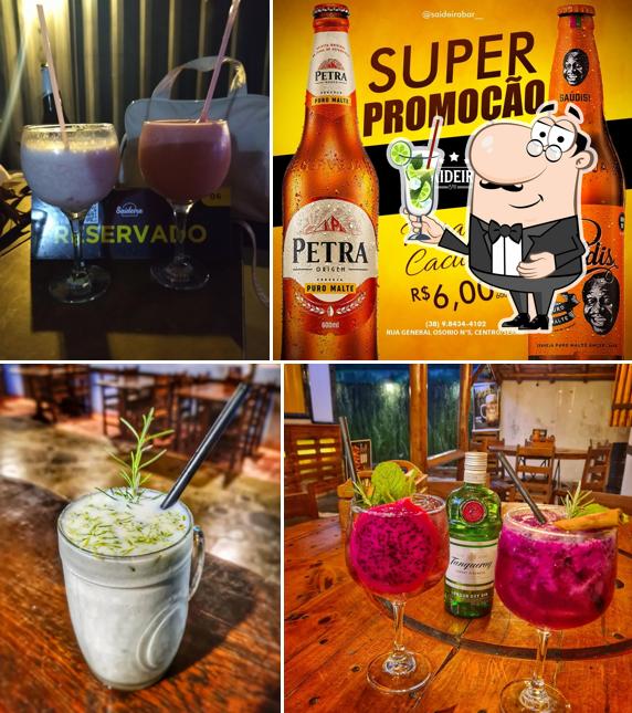 Desfrute de uma bebida no Saideira Lounge Bar