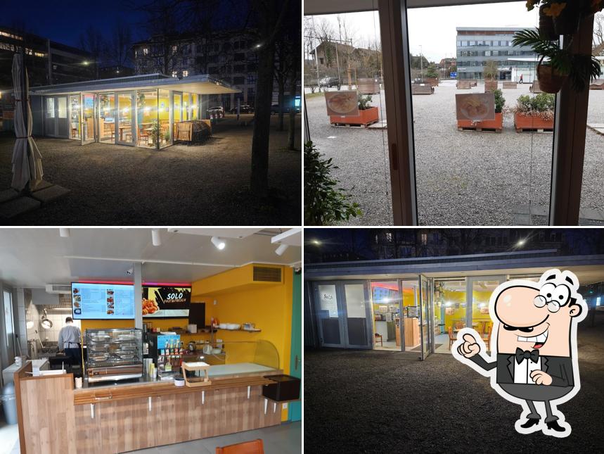 Tra le diverse cose da Solo Fresh & fast Crispy Chicken si possono trovare la interni e esterno