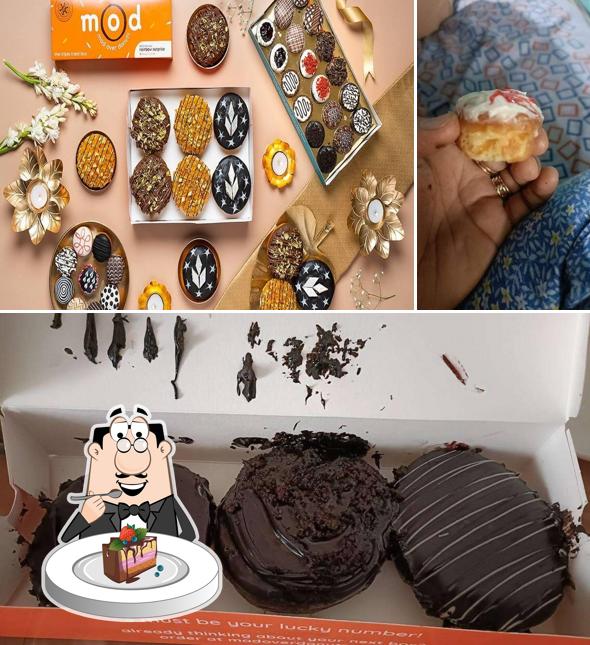 Chocolate cake at Mad Over Donuts