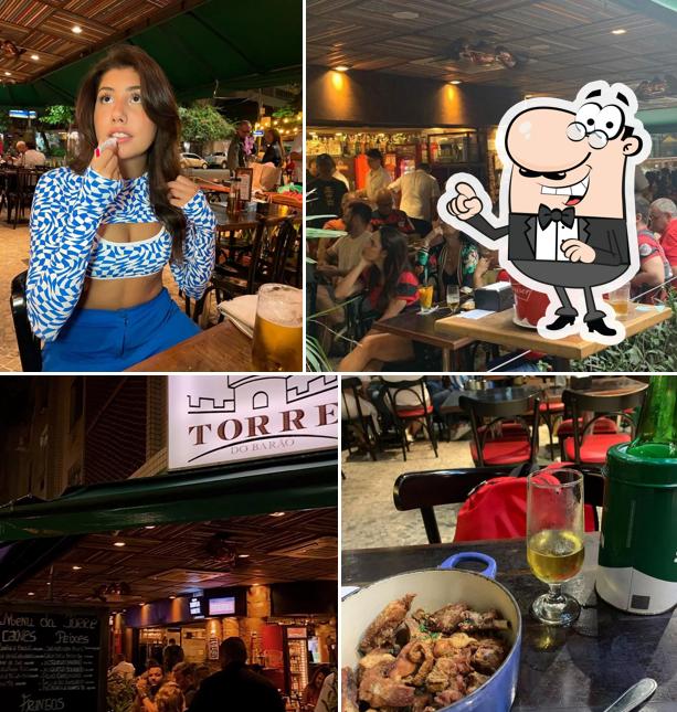 O interior do Torre do Barão