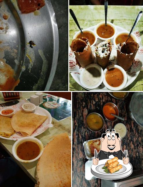 Spring rolls at Dosa Factory