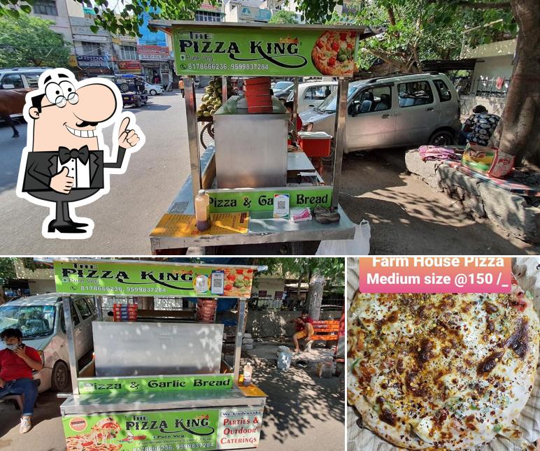 See the pic of THE PIZZA KING