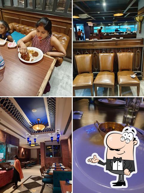 The interior of The Great Kabab Factory