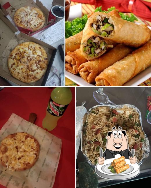 Spring rolls at Chinese corner Restaurant and banquet hall