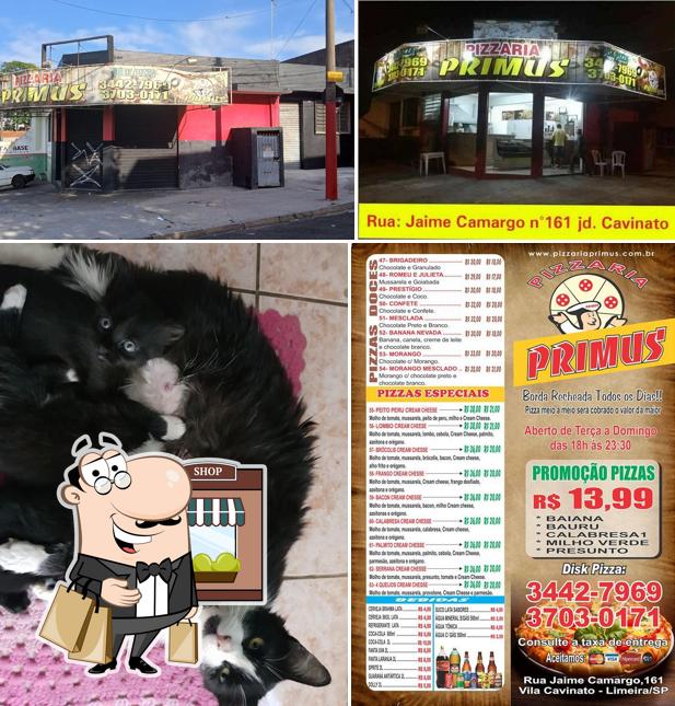 O exterior do Disk Pizza Primos