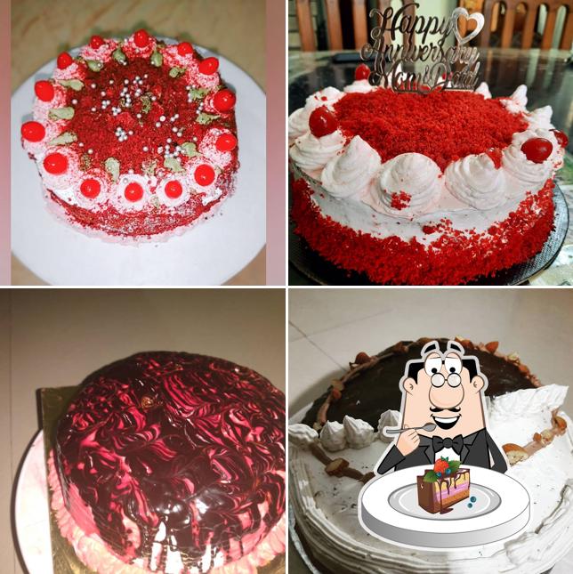 Chocolate cake at Jodes Cake World