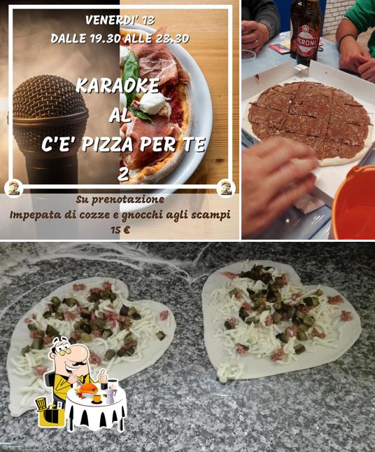 L’image de la nourriture et bière de C'è Pizza Per Te 2’s