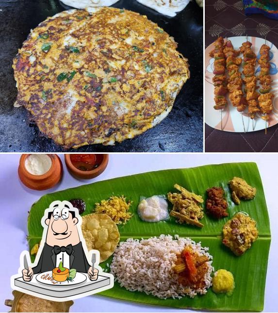 Food at Sr Cafe & Surya Catering