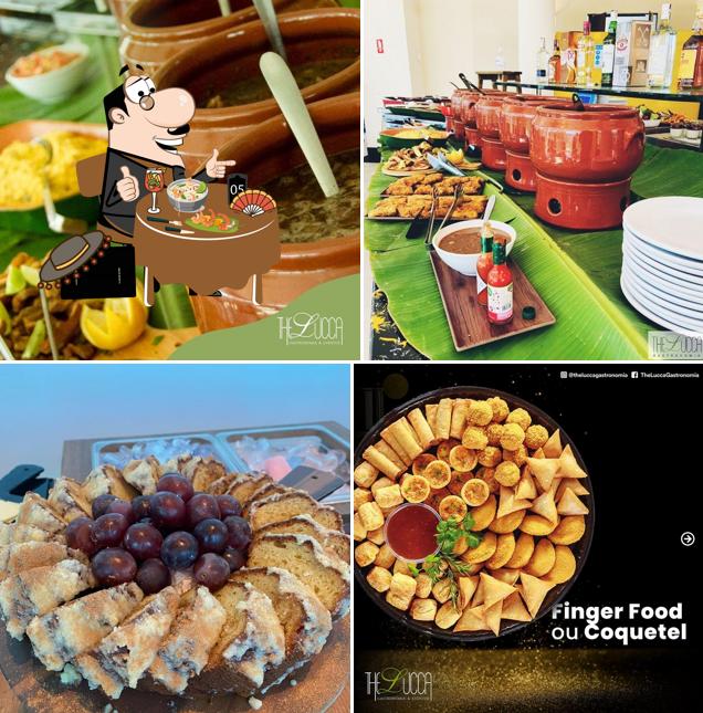 Platos en The Lucca Gastronomia & Eventos Paraíso