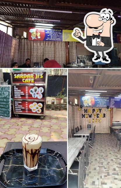 The interior of Sardar ji da dhabha