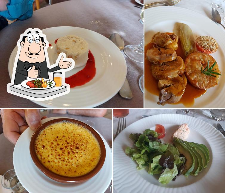 Nourriture à au vieux pressoir