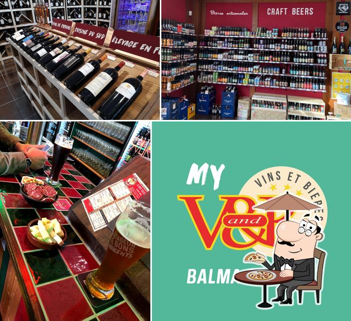 L'extérieur de V and B Balma Gramont