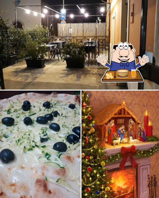 La immagine di cibo e esterno da Pizzeria Acqua e Farina Due