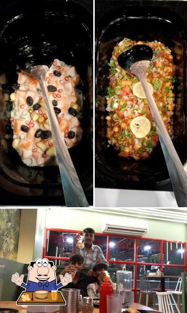 Among various things one can find food and interior at William John's Pizza Veraval