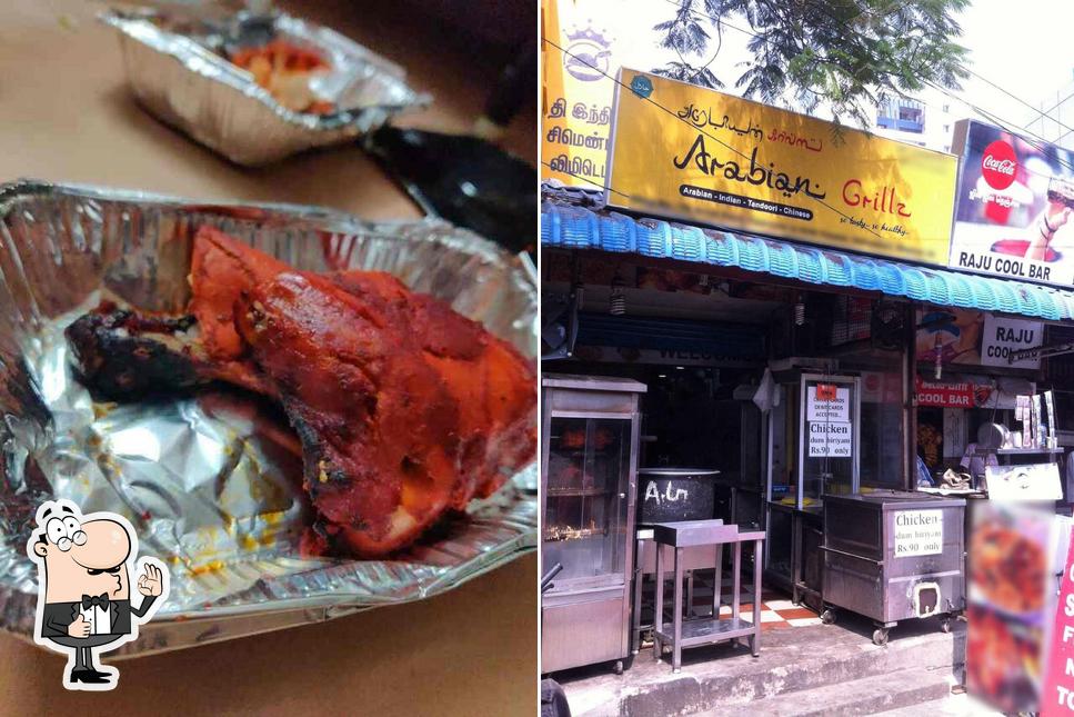 Look at the pic of Arabian Grillz