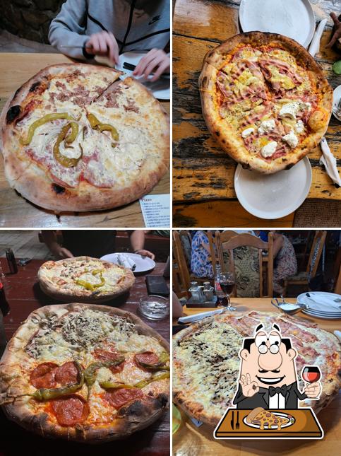 Scegli tra le svariate varianti di pizza