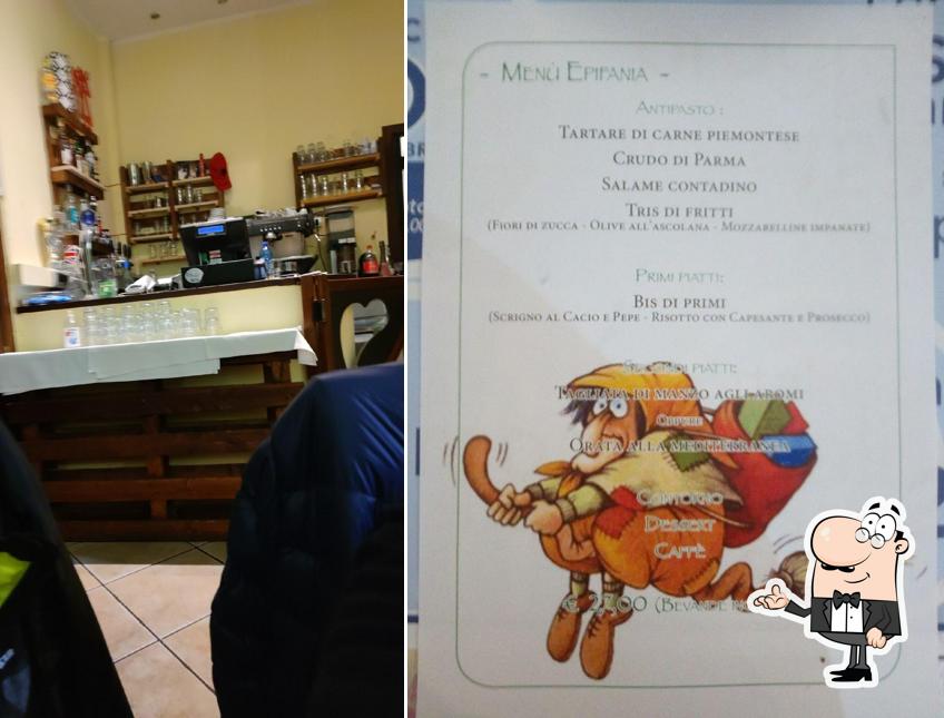 Gli interni di Cuor di Sasso Trattoria