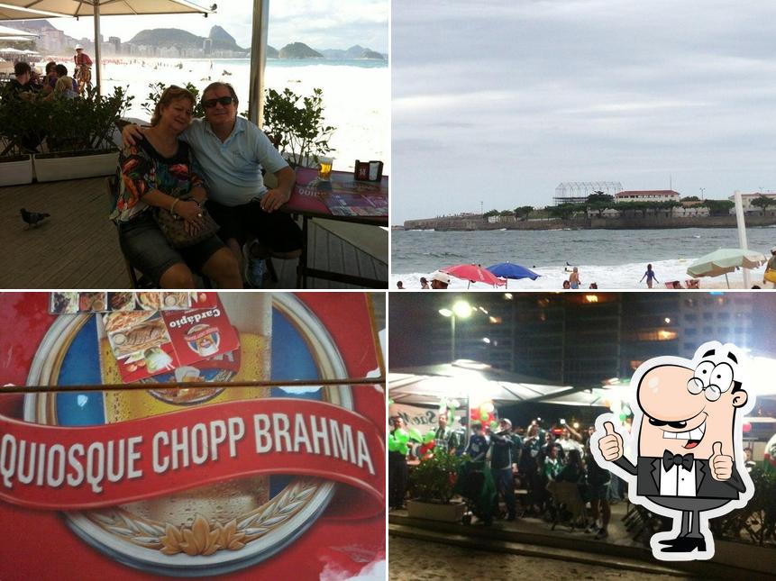 Look at the pic of Quiosque Chopp Brahma