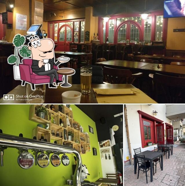 Dai un'occhiata agli interni di Quattro Venti Brew Pub