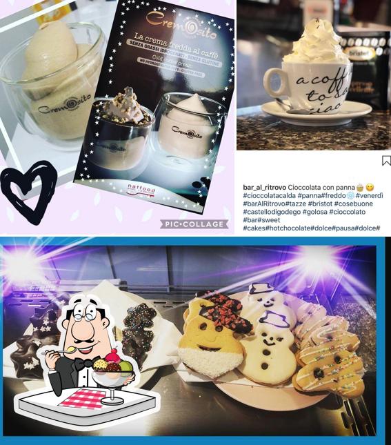 Bar Paninoteca Al Ritrovo serve un'ampia gamma di dolci