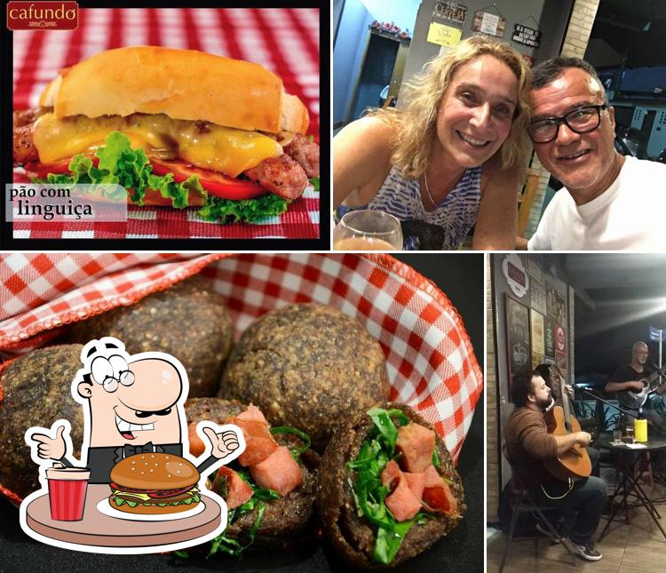Hambúrguer em Cafundó