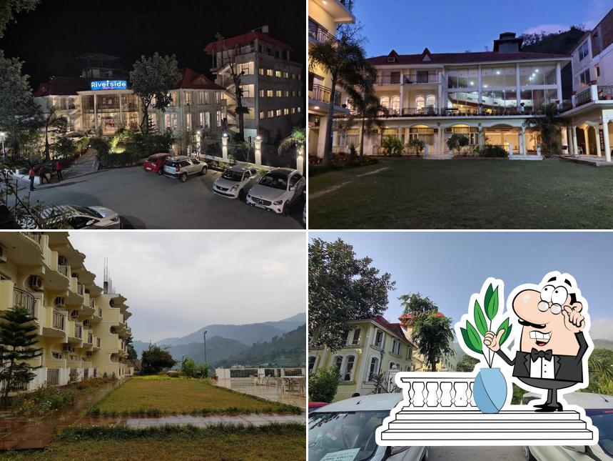 Check out how Riverside Resort looks outside