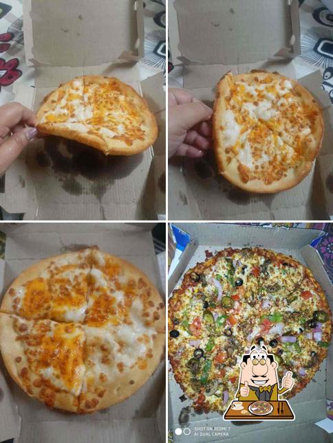 Order pizza at Domino's Pizza