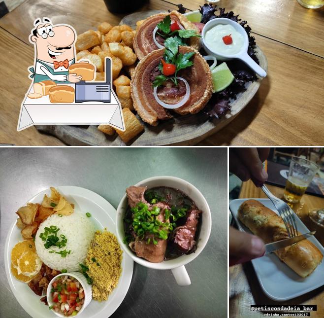 Pão-com-alho em Petiscos da Deia