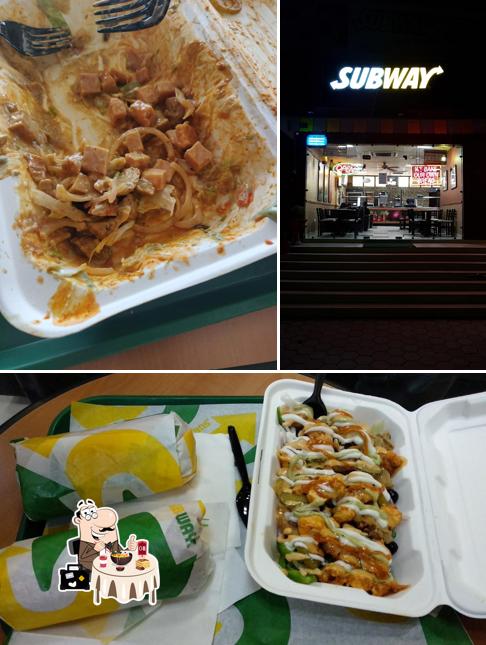 Food at Subway Dasuya