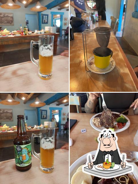 Comida em Restaurante Dona Deli