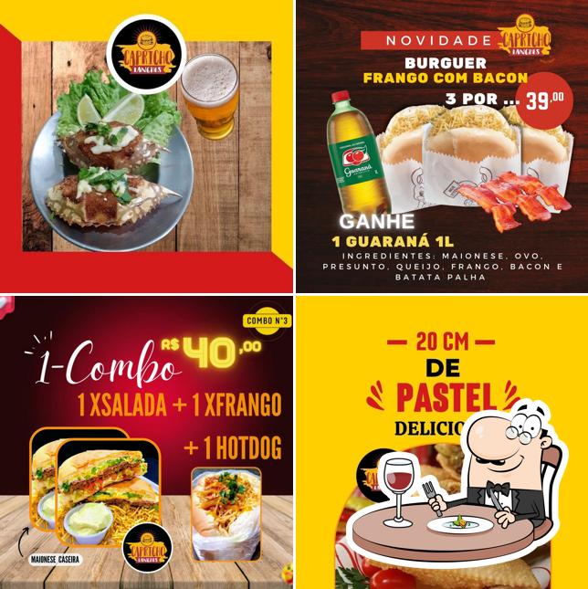 Platos en Capricho Lanches