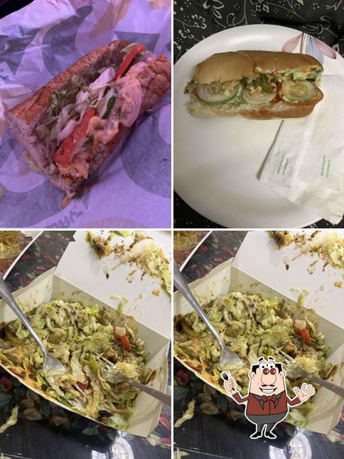 Food at Subway Blue Sapphire