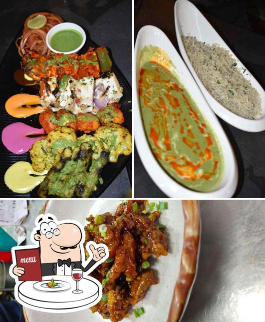 Food at Pendulum Lounge and Bar Bank