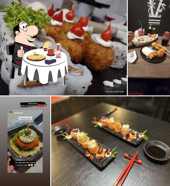 Prato de queijo em Cê qué Sushi ?