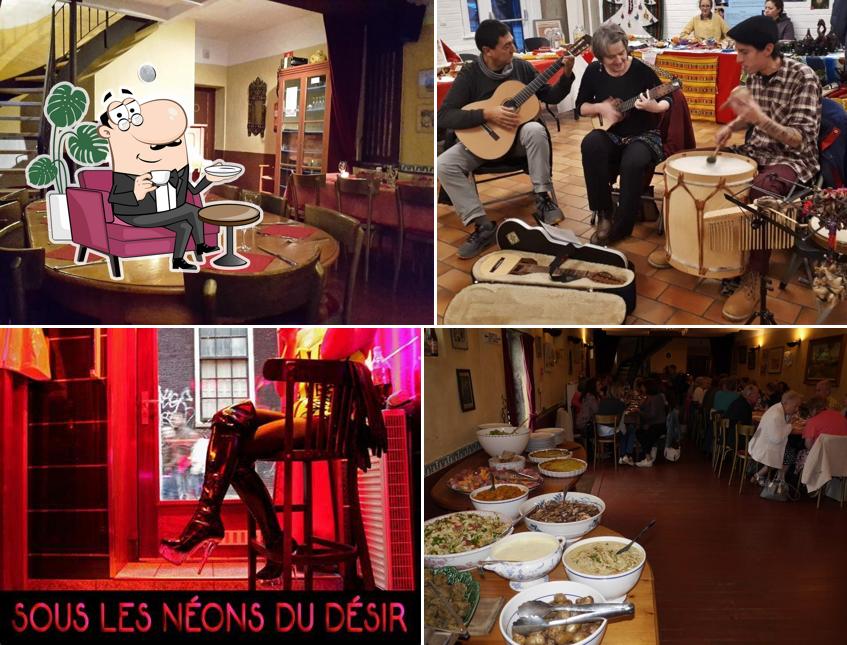 L'intérieur de L'Etable d'Hôtes