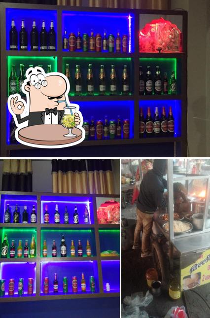 The image of drink and food at Ashoka Restaurant & Beer Bar, Behror