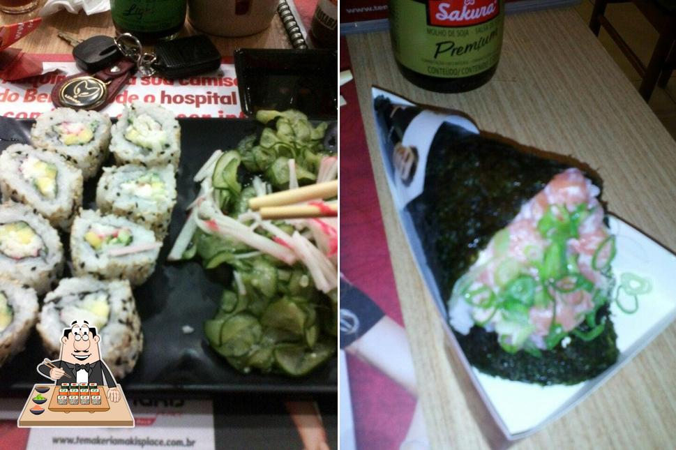 Presenteie-se com sushi no Temakeria Makis Place - Saúde